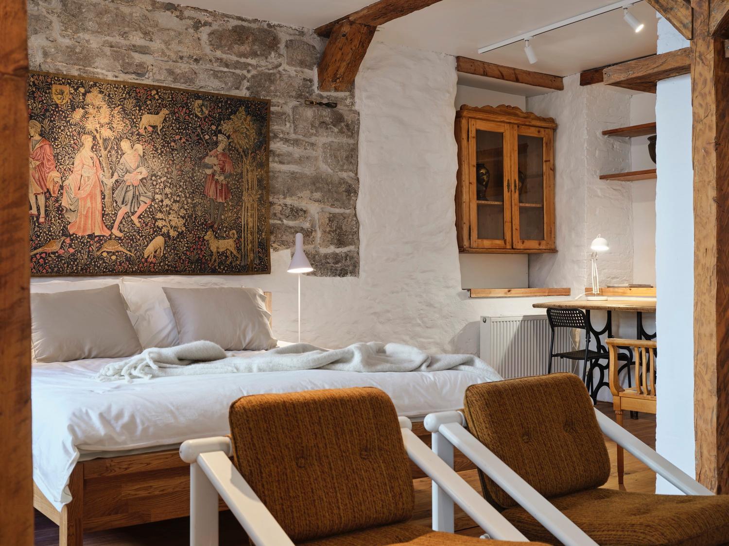 Historic Apartment With Private Garden In Old Town Talin Exterior foto